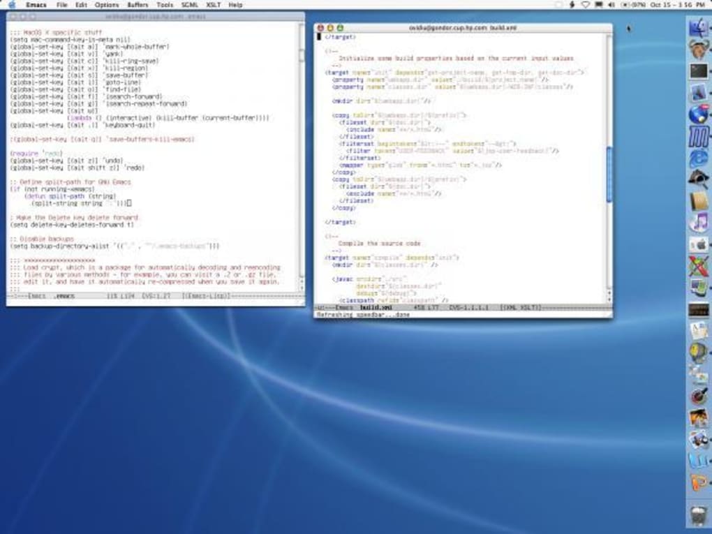 emacs text editor for mac